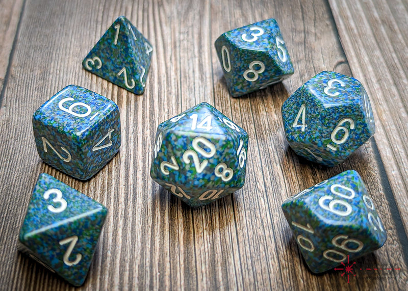 Chessex Dice Speckled Sea Polyhedral 7-Die Set