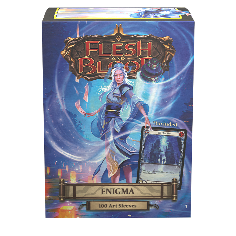 Dragon Shield: Standard 100ct Sleeves - Flesh and Blood (Enigma)