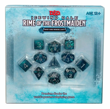 D&D Icewind Dale: Rime of the Frostmaiden Dice