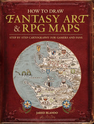 Fantasy Map Maker Cartography Pack - How to draw Fantasy Maps - 2 book set!