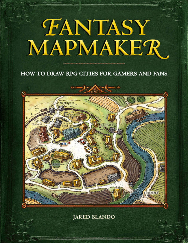 Fantasy Map Maker Cartography Pack - How to draw Fantasy Maps - 2 book set!