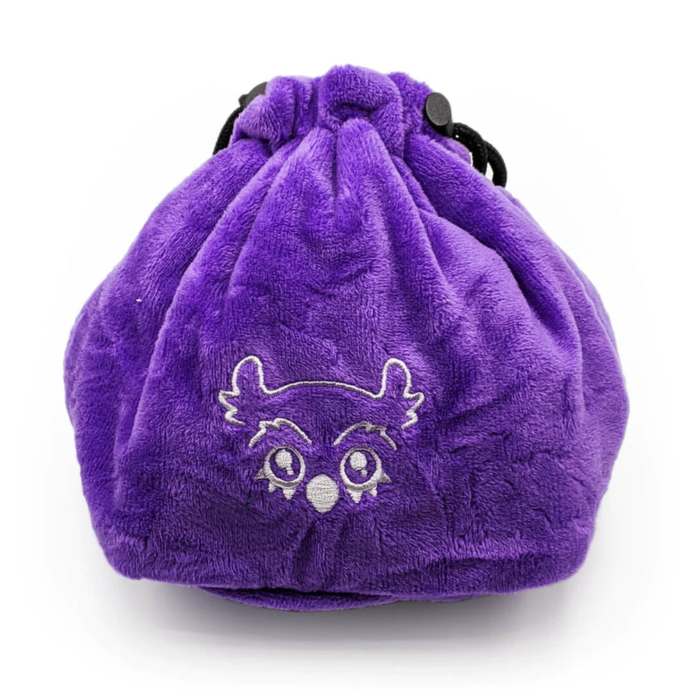D&D Purple Owlbear Cute Creature Dice Bag