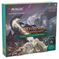 MTG The Lord of the Rings: Tales of Middle-Earth Flight of the Witch-King Holiday Scene Box - (set of 4)