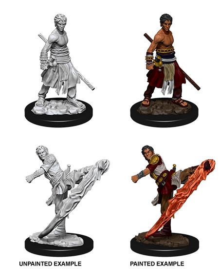 D&D Nolzurs Marvelous Unpainted Miniatures Male Half-Elf Monk