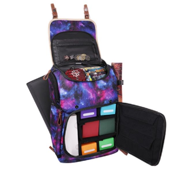 Enhance Designer Edition - Full Size Trading Card Storage Box Backpack - Galaxy