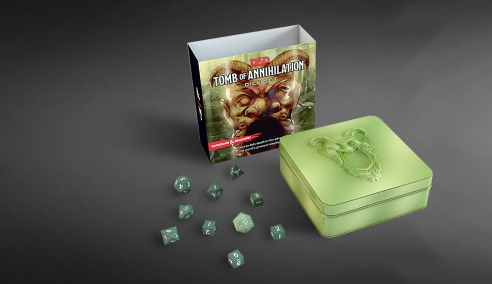 D&D Tomb of Annihilation Dice Set