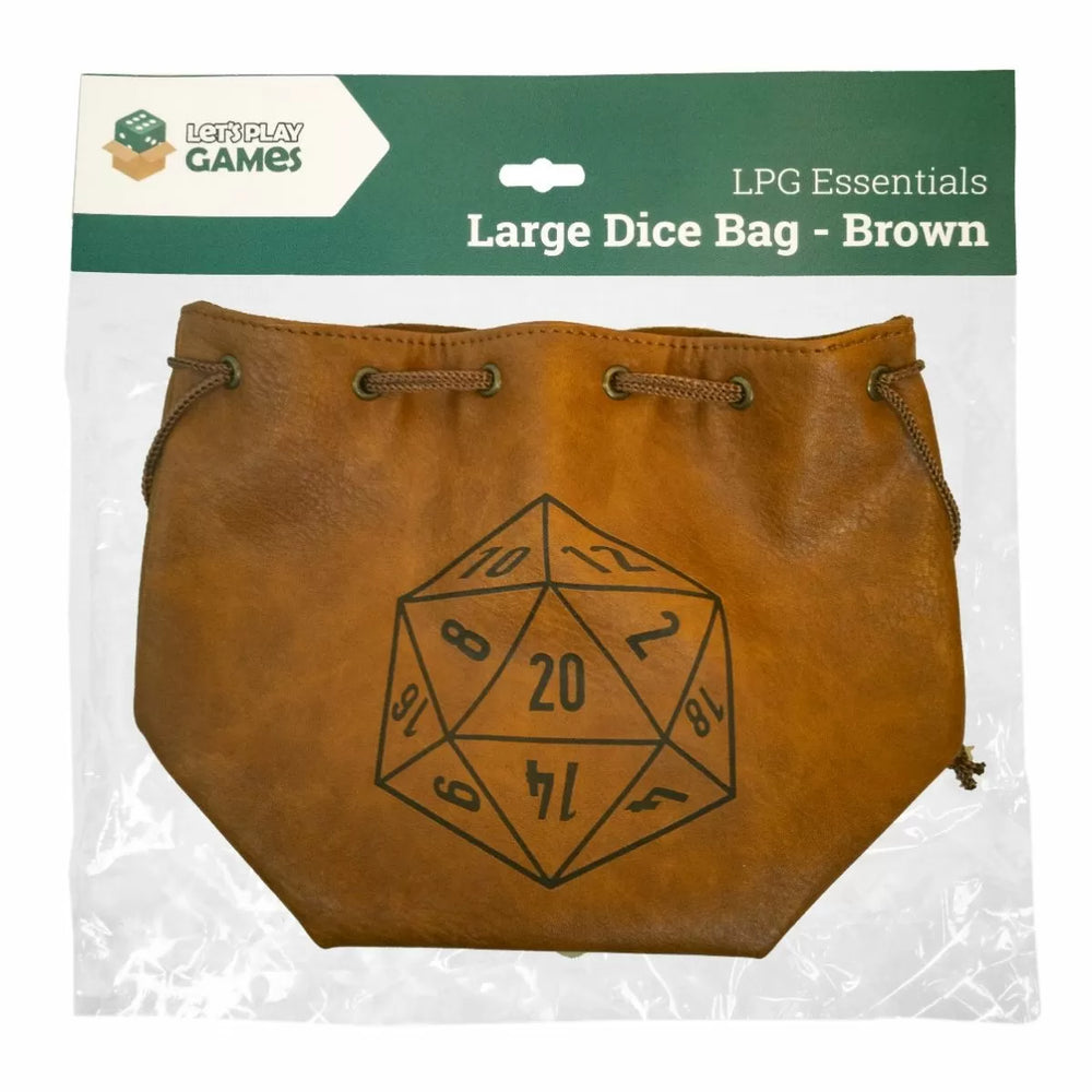 LPG Essentials Dice Bag - Large Brown