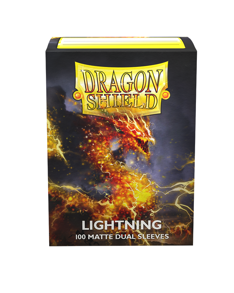 Dragon Shield - Lightning - Matte Dual Sleeves