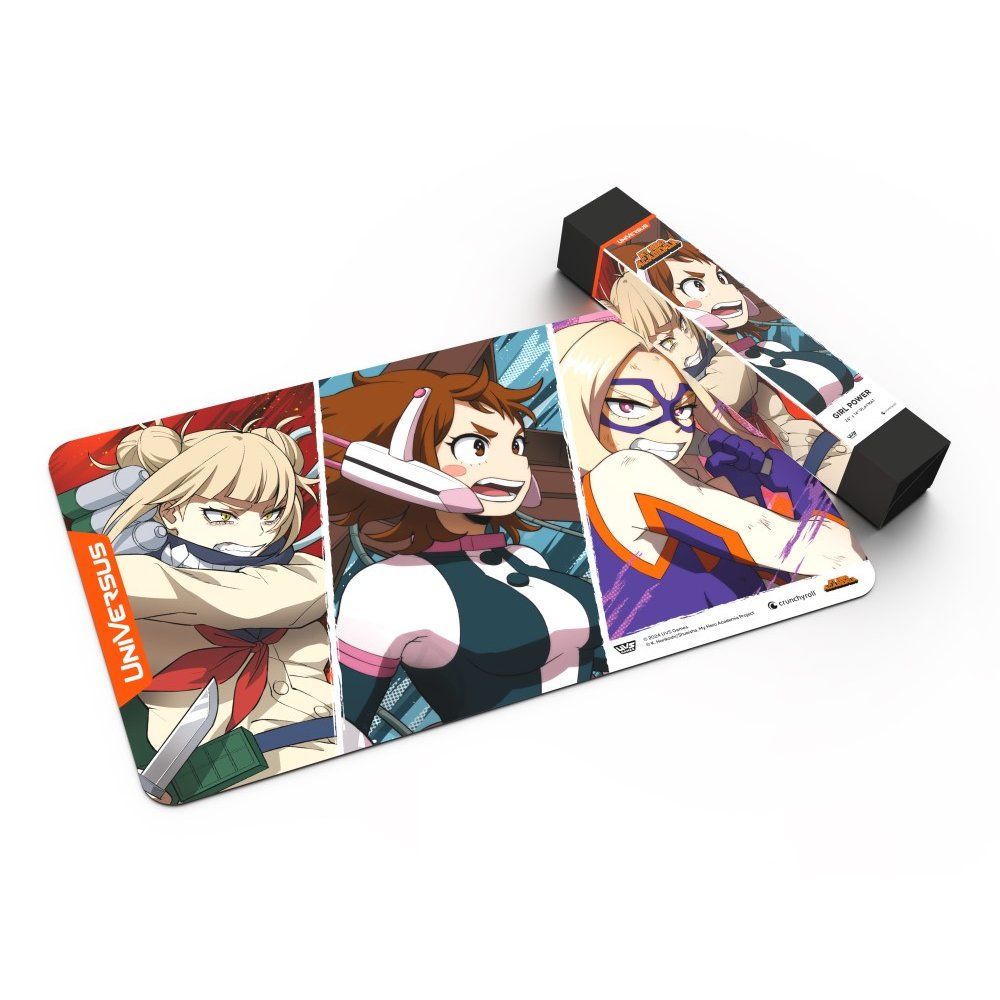 UniVersus Playmat: My Hero Academia – Girl Power – Ochaco/Mt. Lady/Toga