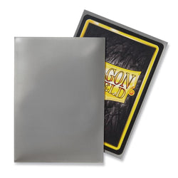 Dragon Shield: Standard 100ct Sleeves - Silver (Classic)