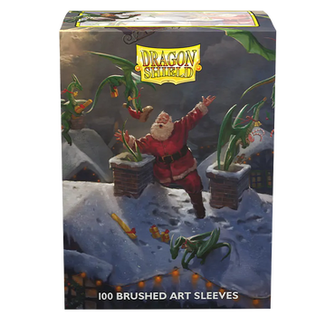 Dragon Shield: Standard 100ct Brushed Art Sleeves - Christmas (2023)